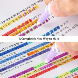 pathos india Dual Tip Magic Highlighter pens, Color Changing Highlight Pens image 2