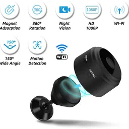 AVOIHS 1080P HD Mini Wireless Camera Wifi Built-in Battery Night Vision Support 64GB Security Camera-picture-20