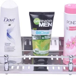 nestbond Anti-Rust Stainless Steel Multi-Purpose Sheet Shelf (9 Inch) Stainless Steel Stainless Steel Wall Shelf image 2