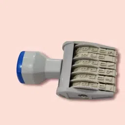 samrat 6 DIGIT STAMP (NUMBRING STAMP ) RUBBER STAMP image 3