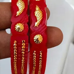 sajmahal cosmetics Copper Gold-plated Bangle image 2