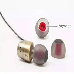 BUMTECH Red 6 pcs Earbuds Rubber earphone tips replacement headphone ear cushion ear buds for bluetooth earphones, Eartips In The Ear Headphone Cushion In The Ear Headphone Cushion image 2