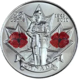 2010 Canada - 65th Anniversary of the End of WWII – Double Poppy Ancient Coin Collection-image-48