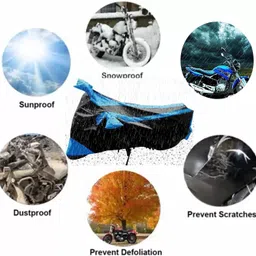 mwbb Waterproof Two Wheeler Cover for Hero image 4