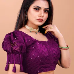 fabmint Round Neck Women Blouse image 3