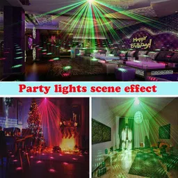wundervox Flash Light Strobe Light Rave Stage Light Projector Shower Laser Light image 4