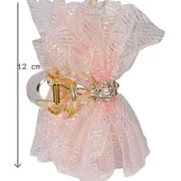 Proplady Women Embellished Bow Claw Clip image 4