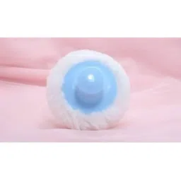 aarna store Baby Soft Powder Puff Box, Baby Powder Puff With Case For New Born Babies, Polyester Fibre Powder Puff & Case For Babies image 2