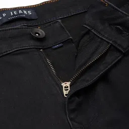 louis philippe jeans Men Slim Low Rise Black Jeans image 5