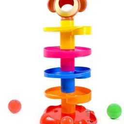 voxel Ball Drop and Roll Swirling TowerV158-picture-37