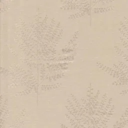 curtain label Beige Floral Poly Cotton 9 Ft Light Filtering Eyelet Door Curtains (Set of 2) image 3