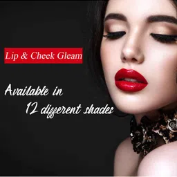 BeautyRelay London Marker Lip & Cheek Gleam Lip Gloss 5g - Sweet Cherry image 2