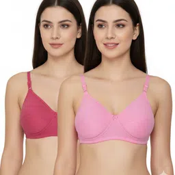 zainabel Pack of 2 Women Everyday Lightly Padded Bra-picture-17