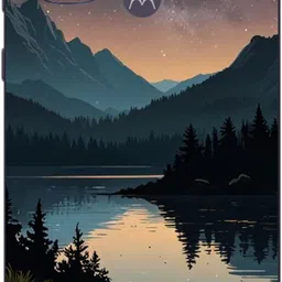 yug emporium Premium Skin For Moto G31 5G Black Night View Sticker, Premium Quality Mobile Skin-picture-13