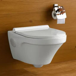 moro MAGIC Detachable Commode Seat for Easy Cleaning | Modern Sanitaryware Toilet Western Commode image 2