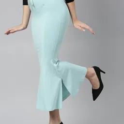 TWIN BIRDS 1192-Arctic Turq Cotton Viscose Blend Petticoat image 3