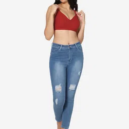 In Care Pack Of 2 Full Coverage Non Padded Cotton T-Shirt Bra With All Day Comfort image 4