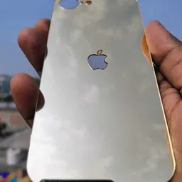 MOKPLZ IPHONE 16E 5GGOLDEN MIRROR BACK PANNEL Mobile Skin image 3