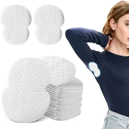 rhhg e com Premium Sweat Absorbent Underarm Pads – Disposable, Soft & Comfortable 20pcs- Sweat Pads image 1