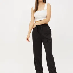 harpa Women Solid Black Track Pants image 5