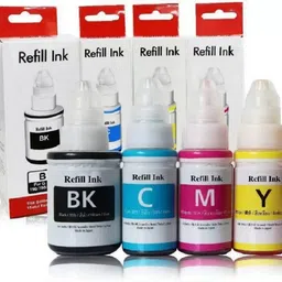 kalar GI-790 Refill ink Compatible For G Series G1000 G2000 G1010 G2002 G2010 printers Black + Tri Color Combo Pack Ink Bottle-picture-40