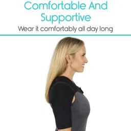 ahs products Shoulder Support Brace With Adjustable Stretch Strap Belt For Men & Women Shoulder Support image 5