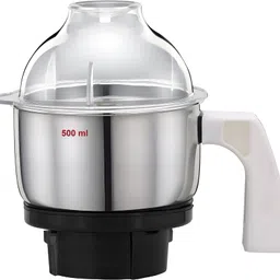 ajs spares 500 ml PREETHI_Small/Chutney Jar with 4TEETH Coupler, MGA504 Mixer Juicer Jar image 1
