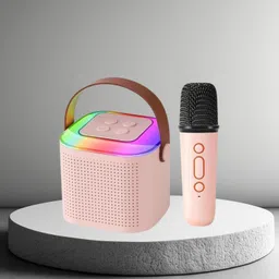 SACRO Y1 (PORTABLE WIRELESS SPEAKER) With Karaoke Mic and High Quality SoundC84 10 W Bluetooth Laptop/Desktop Speaker-picture-27