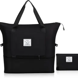 vaayu Nylon Expandable 41L Travel Duffle Bag for Women | Foldable Waterproof Handbag Small Travel Bag - 44 x 32 x 24-picture-10