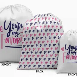 darling souvenir Printed Party Bag image 2