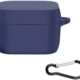 Colorcase Silicone Latch Earbuds Case For Boat Airdopes Fuel image 2