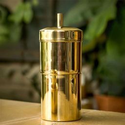 ekhasa 100% Pure Brass Filter Coffee Maker for Home & Office | South Indian Coffee Filter-picture-3