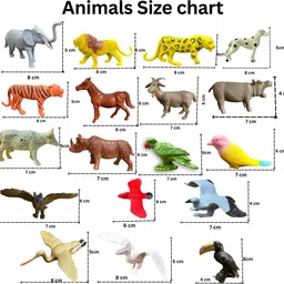 altoys Jungle Animals & Birds Set Toys for Kids – Demanding Toy Figure Playing Set image 4