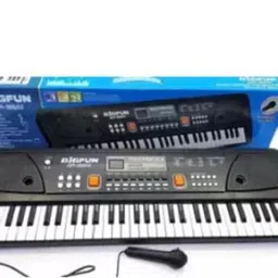 tenmar KW_61_28 61 keys Electronic Piano Keyboard with LED Display & Microphone image 2