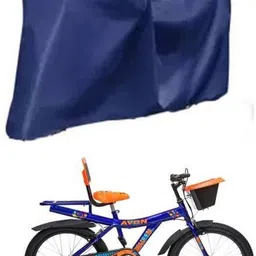 raamkm cycle new cover plain blue for ballon 20t universal for bike Bicycle Cover Free Size-picture-35
