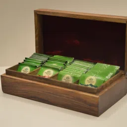 Organic India Super Deluxe Wooden Gift 100 IB Box-picture-29