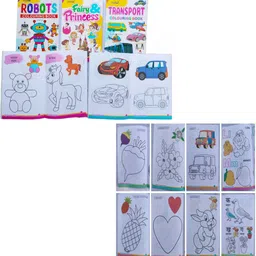 vishal trend Colouring Book Set of 16 image 2