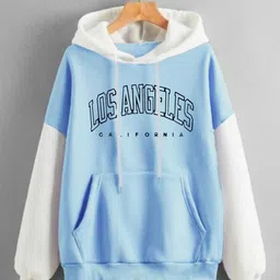 decency Women Full Sleeve Color Block Hooded Sweatshirt-picture-11