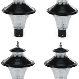 areezo Waterproof Outdoor Gate Light for Pillars & Boundary Walls – Elegant LED Holder Lamp for Garden, Balcony & Entrance (Bulbnot Incl.)(Pack of 1) Gate Light Outdoor Lamp image 4