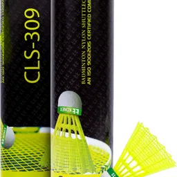 konex Stable Flight & Fast Recovery Premium Nylon Shuttle - Yellow image 1