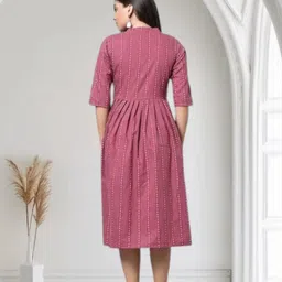 kfashionbfc Women Maxi Multicolor Full Length Dress image 2