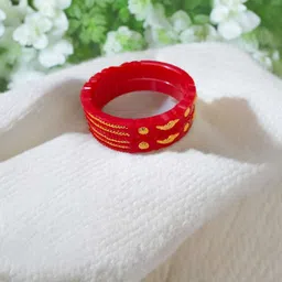 sajmahal cosmetics Copper Gold-plated Bangle image 3