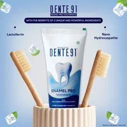 dente91 Sensitivity Relief, Repairs Cavities,Free from SLS & Fluoride Toothpaste image 3