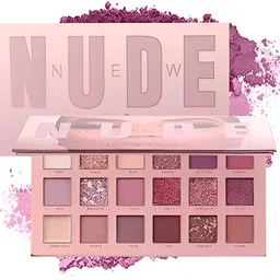 wahira 18 Color Eye shadow Palette With Mirror Include Matte Shimmer Glitter Blending 20 g-picture-12