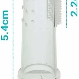 qinpin Baby finger toothbrush Silicone ultra soft oral hygiene tongue cleaner non toxic Ultra Soft Toothbrush image 2