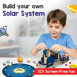 smartivity Solar System Gear Kit for Kids 8-14 Years | Build, Rotate & Discover Planets image 3