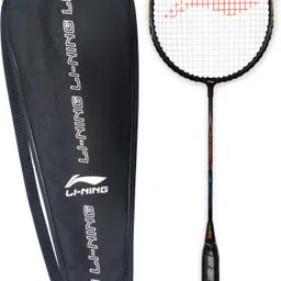 li-ning Mega Power 9 Strung Badminton Racquet (Pack of: 1, 95 g) White, Black Strung Badminton Racquet-picture-27