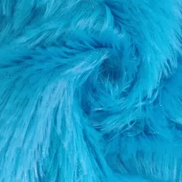 yo comfort Unstitched Sky Blue Fur Fabric-58inL/38inH/2cmHair Length. Use: Soft Toys, Cushions, Dresses, Jackets, Home Furnishing Etc.-picture-21