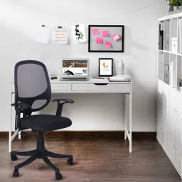 Olive Revolving Mesh Office Executive Chair-image-9