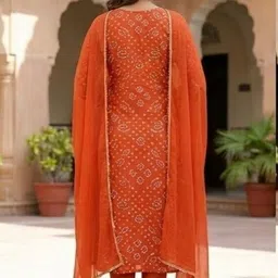 neeraj collections Unstitched Pure Cotton Salwar Suit Material Embroidered image 2